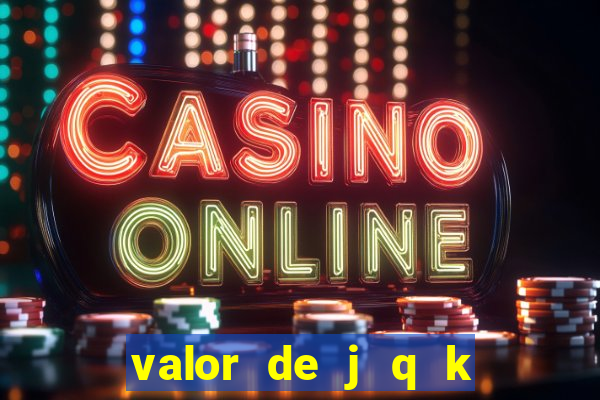 valor de j q k en blackjack